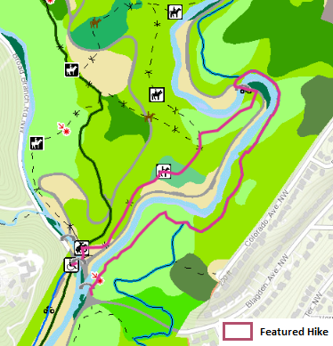 Map of Oak - Beech / Heath Hike